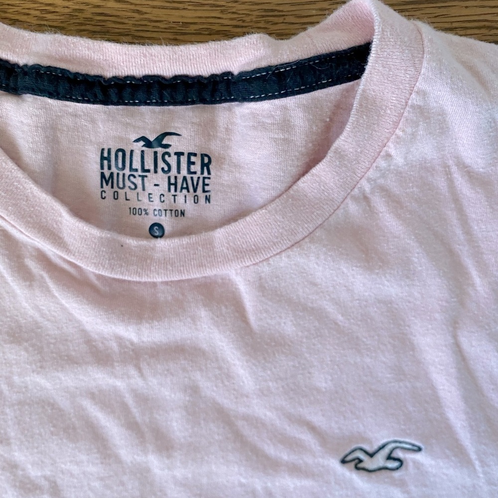 Pink Hollister Shirt